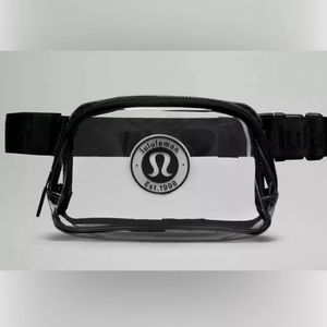 Lululemon Clear Everywhere Belt Bag 1L With Adjustable Strap NWT